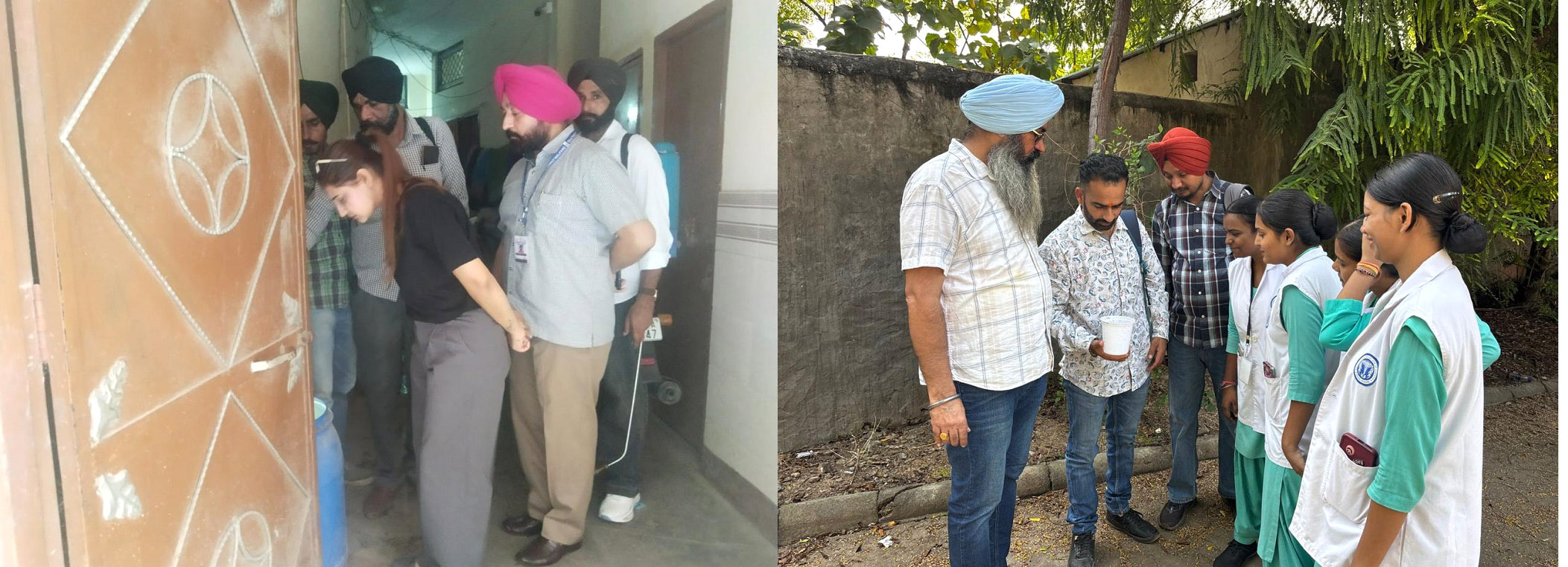 "ਹਰ ਸ਼ੁੱਕਰਵਾਰ, ਡੇਂਗੂ 'ਤੇ ਵਾਰ"; ਸਿਹਤ ਕਾਮਿਆਂ ਨੇ ਵੱਖ-ਵੱਖ ਥਾਈਂ ਕੀਤੀ ਚੈਕਿੰਗ